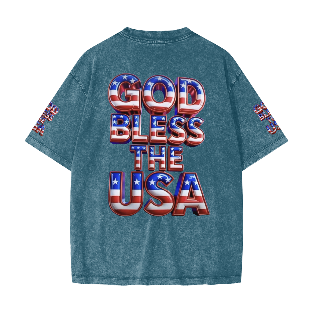 Heavyweight Snow Washed T-Shirt
