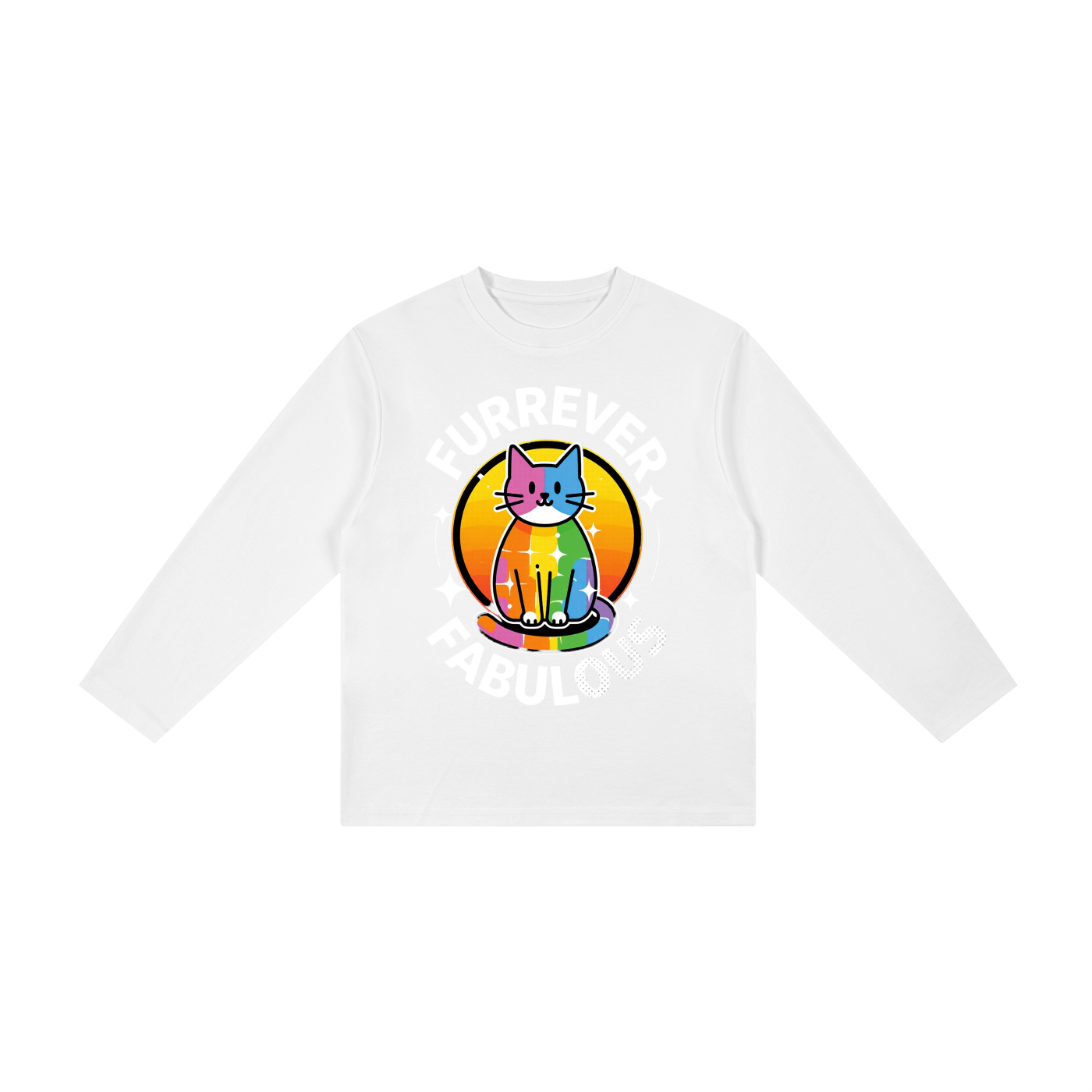 Kid's Drop Shoulder Long Sleeve T-Shirt