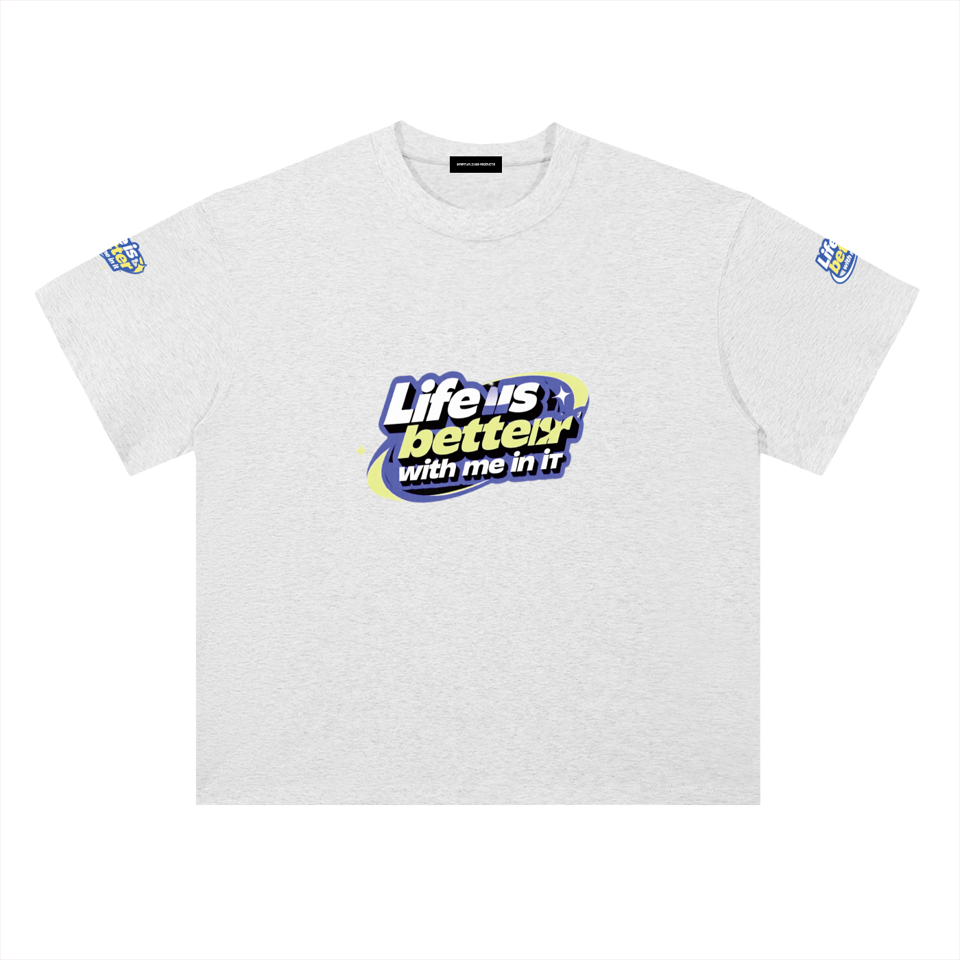 Heavyweight Drop Shoulder Cotton T-Shirt