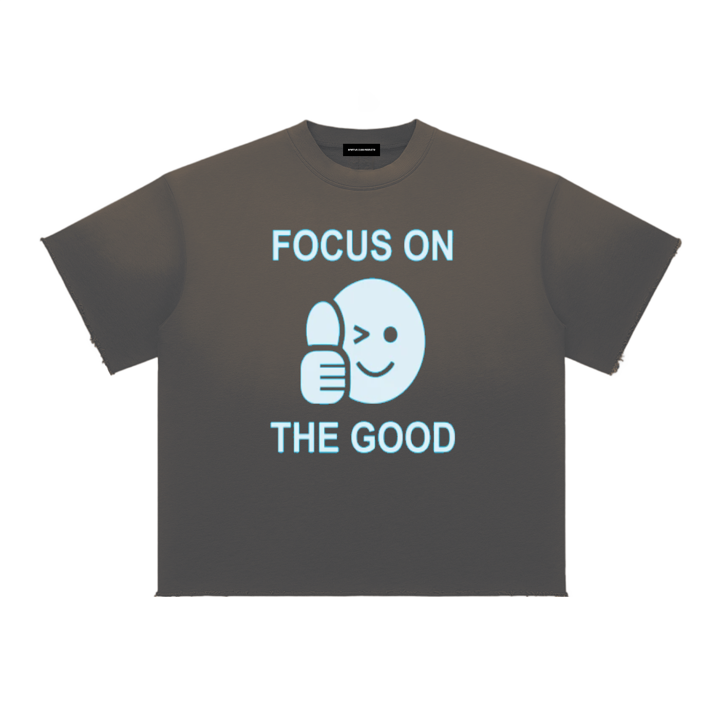Sun Fade Raw Edge T-Shirt