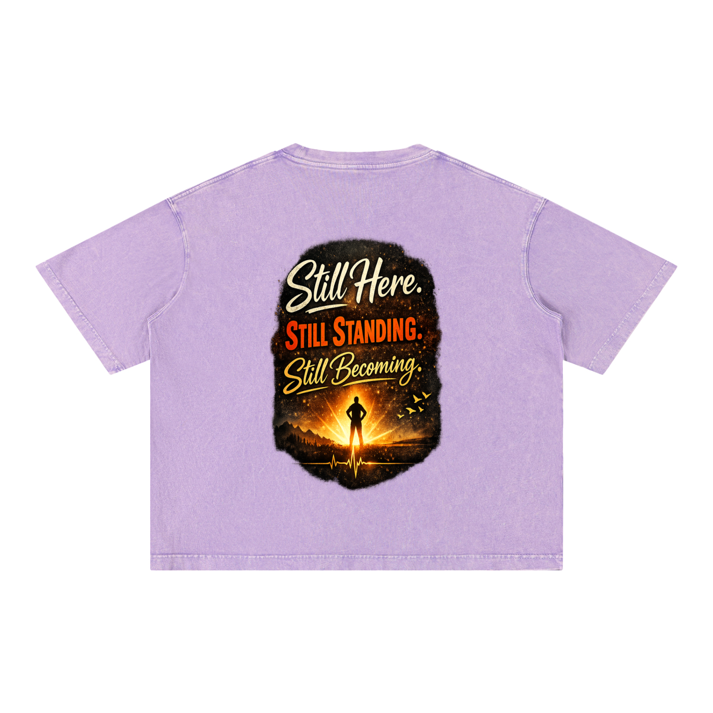 Mineral Wash Boxy Cotton T-Shirt