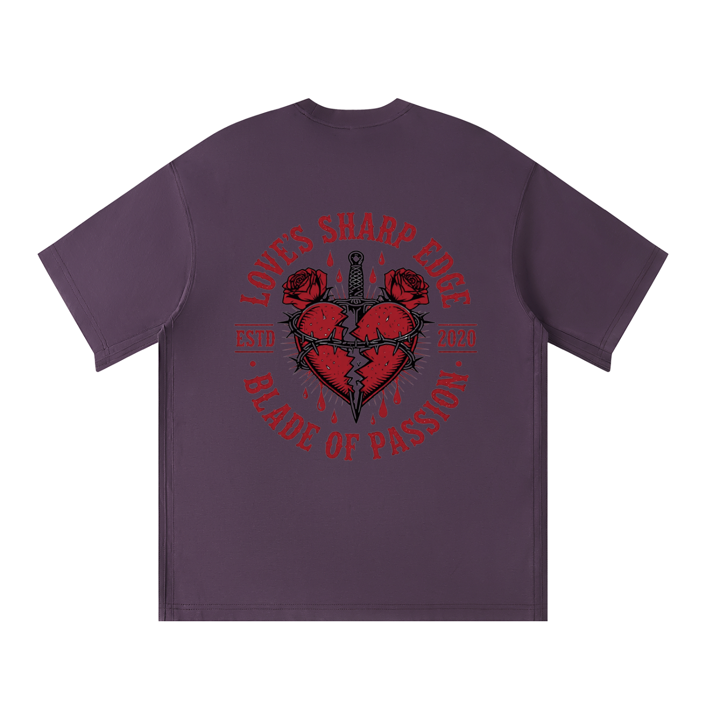 Unisex Colorblock Crewneck T-Shirt