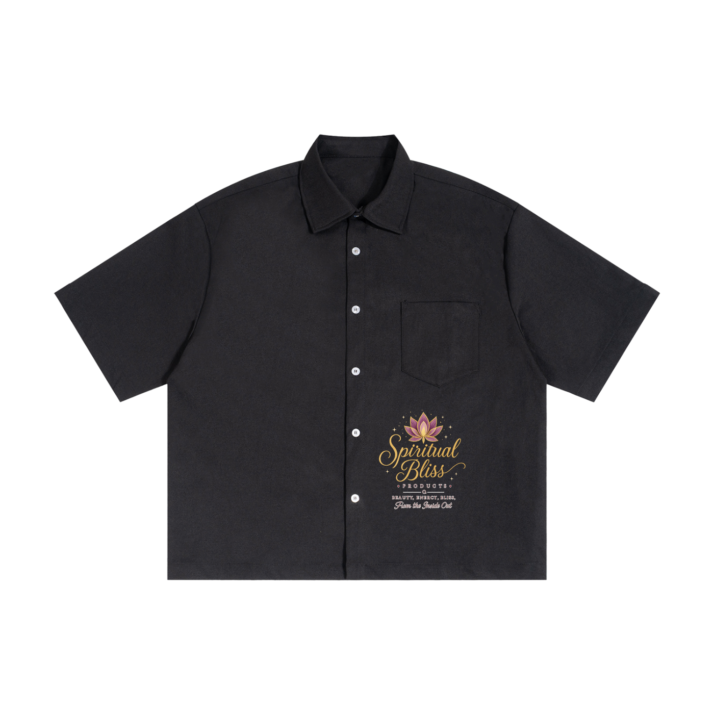 Unisex Boxy Heavyweight Short Sleeve Shirt