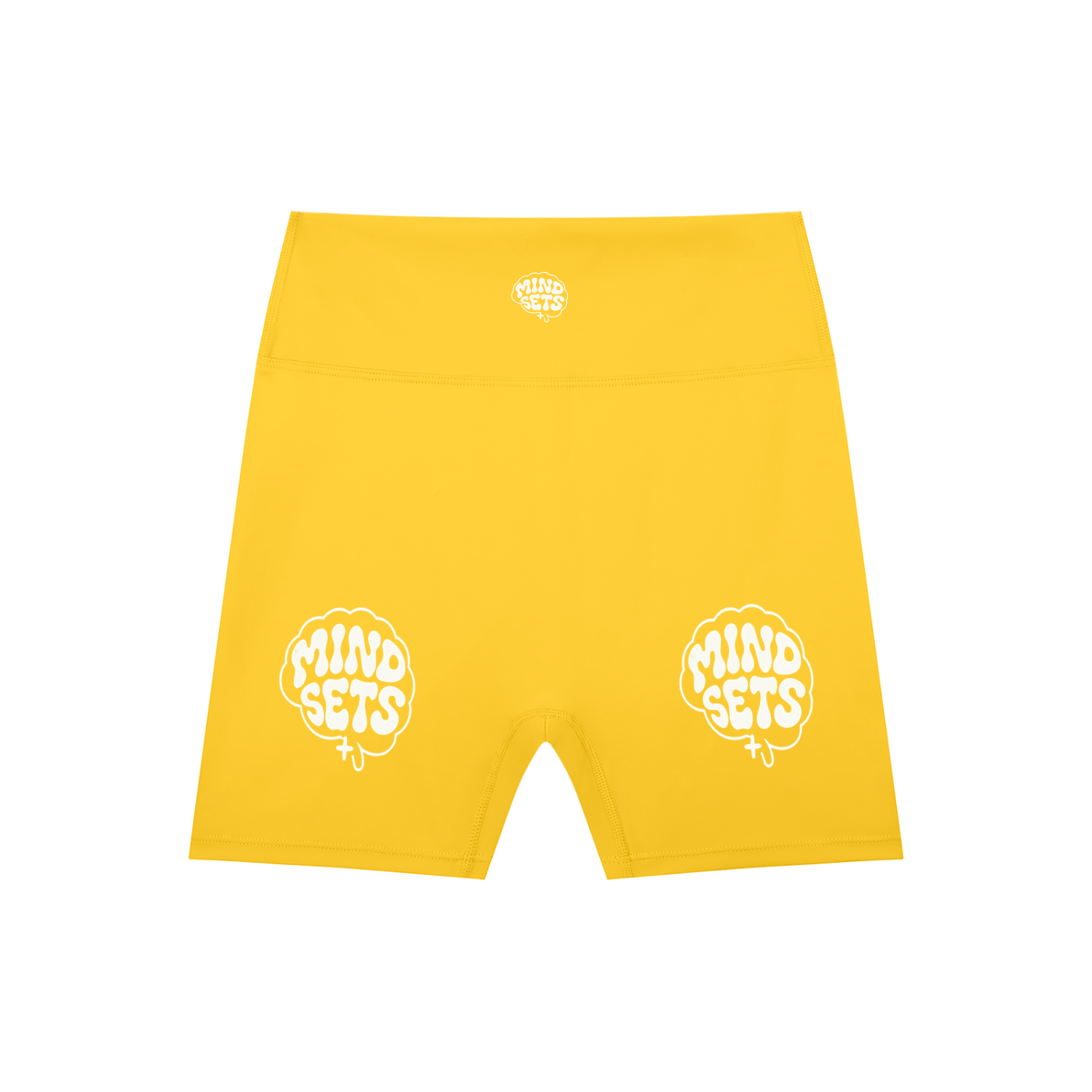High-Waisted Blend Biker Shorts