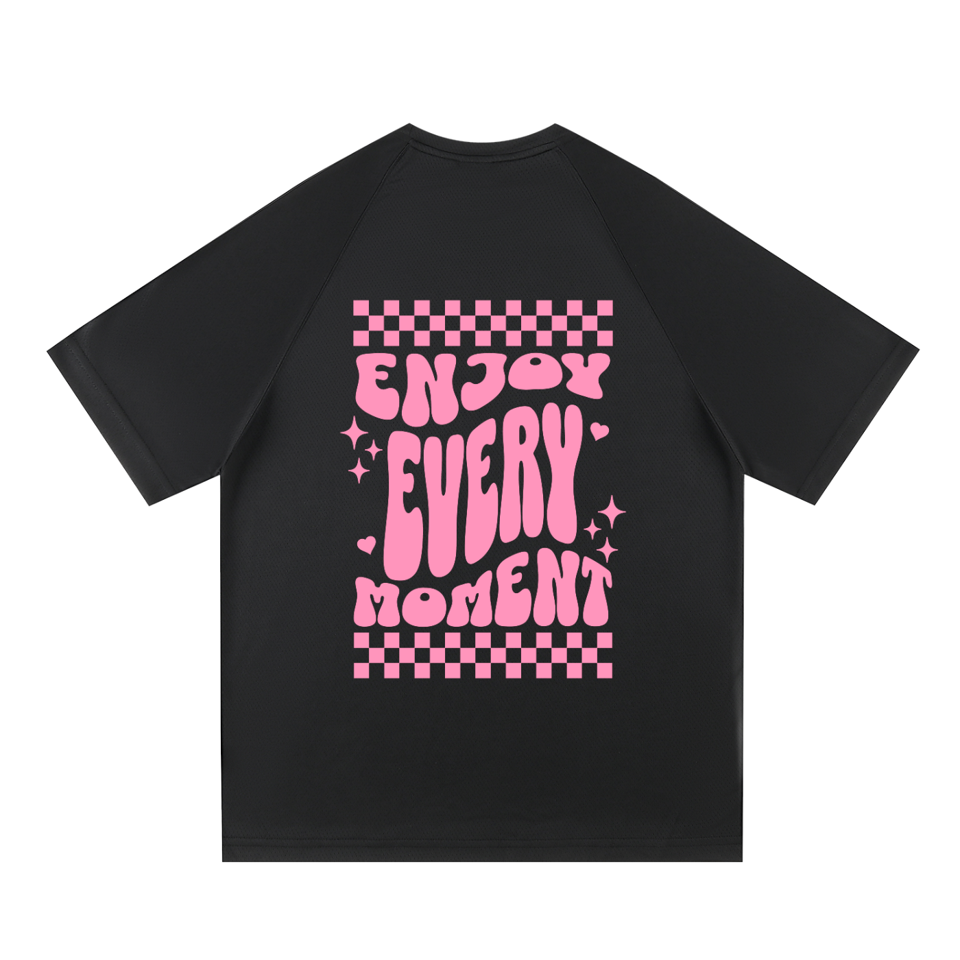Raglan Sleeve Mesh T-Shirt