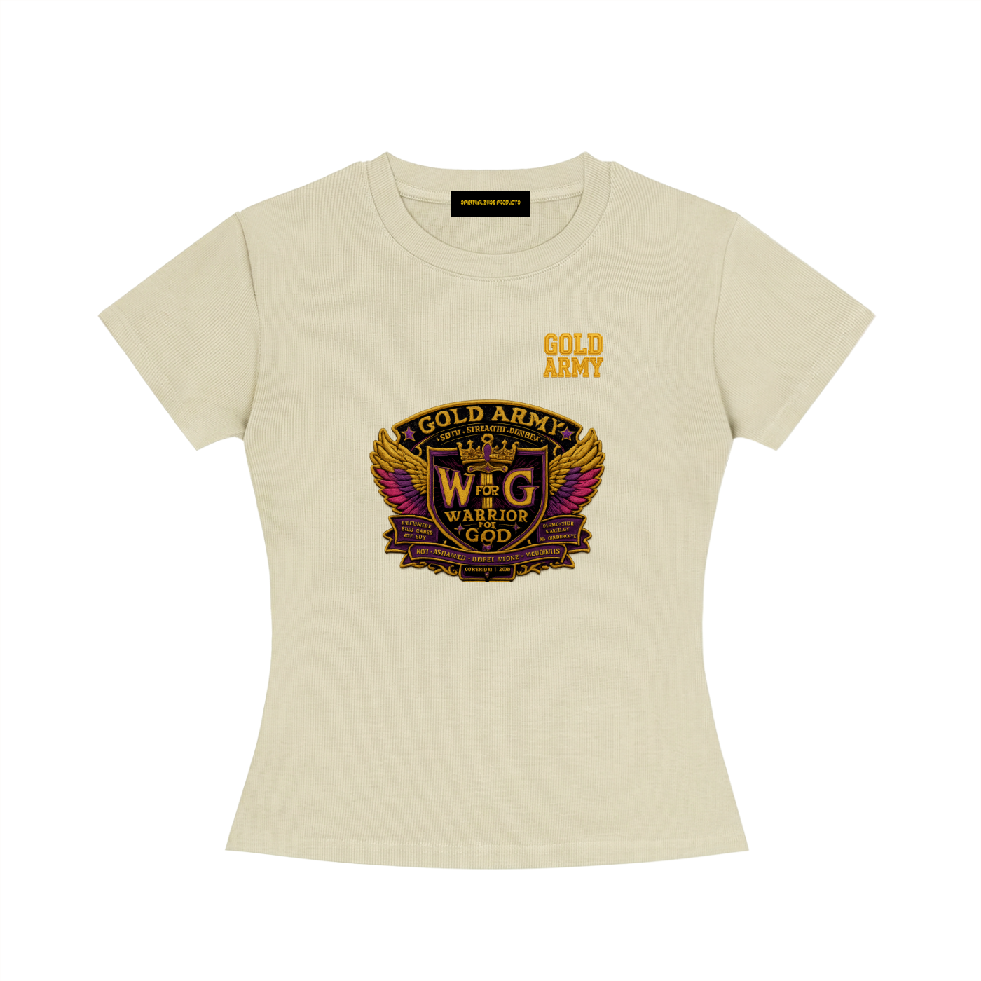 ウィメンズ スリムフィット クルーネックTシャツ