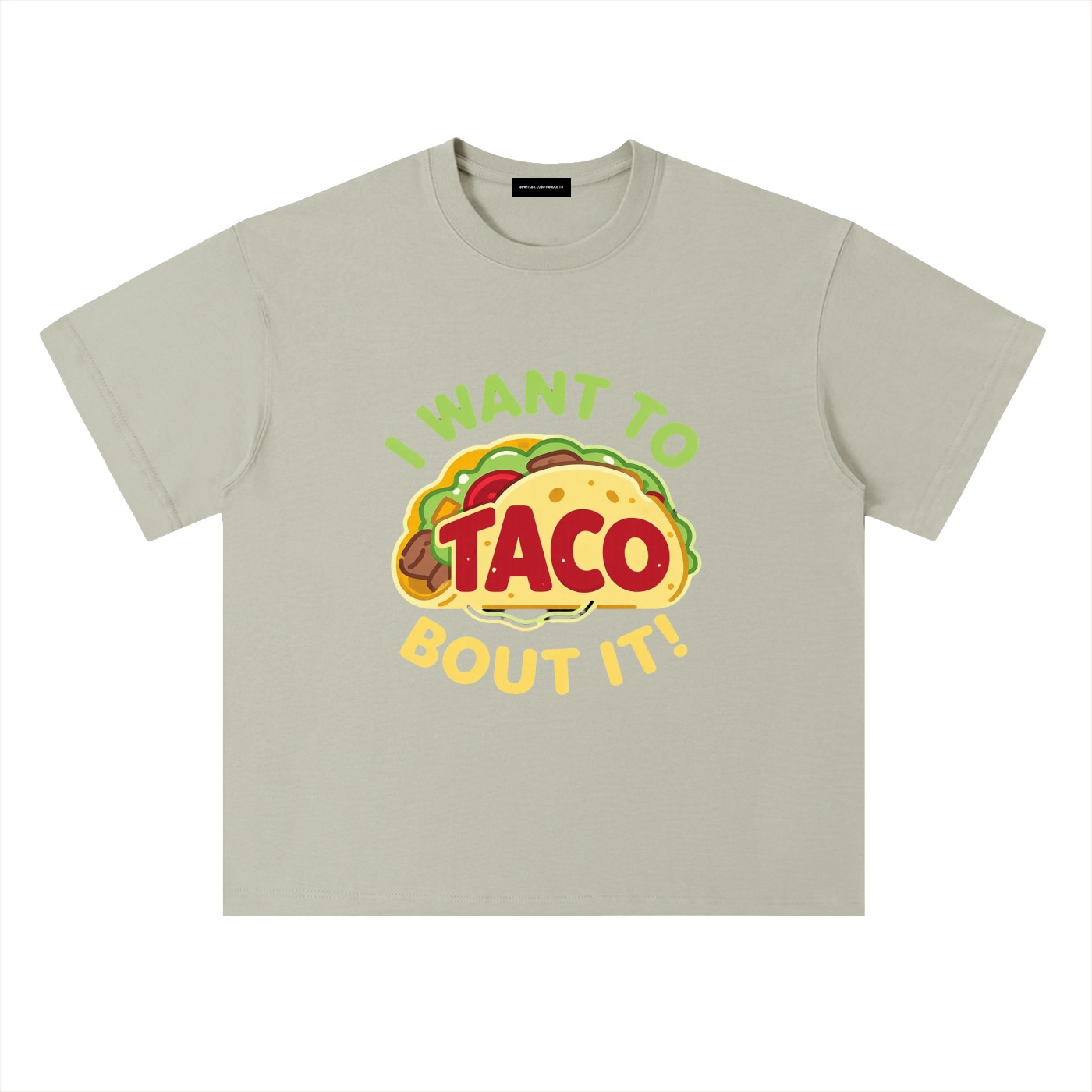 Heavyweight Drop Shoulder Cotton T-Shirt