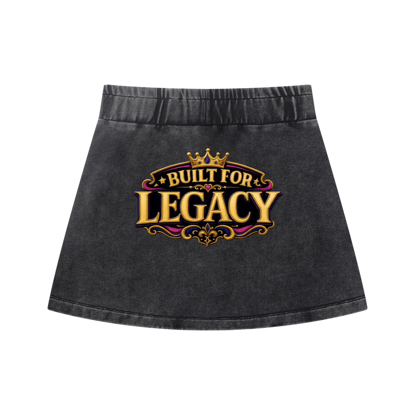 Women's Mineral Wash Mini Skirt