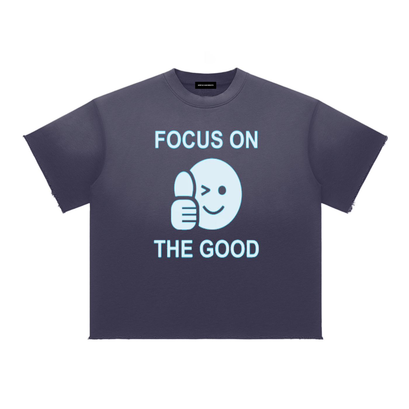 Sun Fade Raw Edge T-Shirt