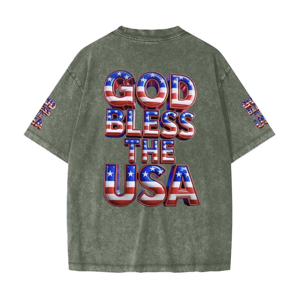 Heavyweight Snow Washed T-Shirt
