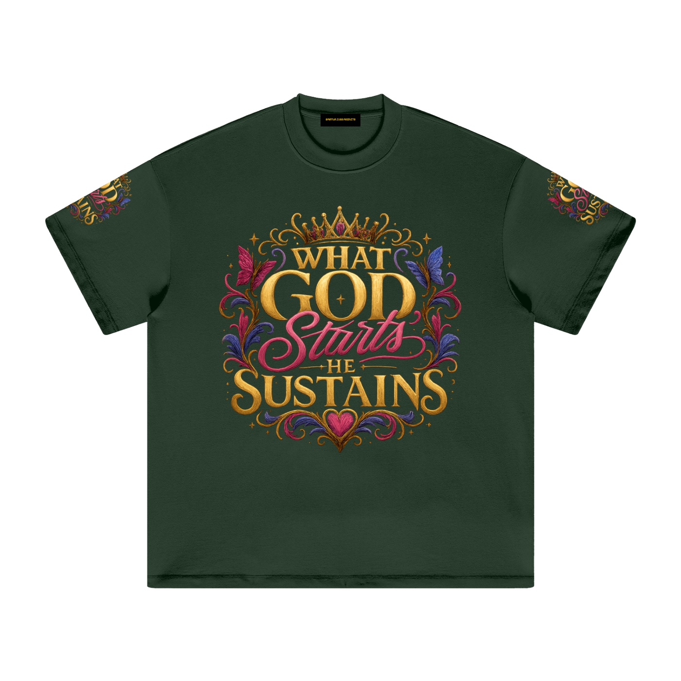 ヘビーウェイトアースカラートレーニングTシャツ
