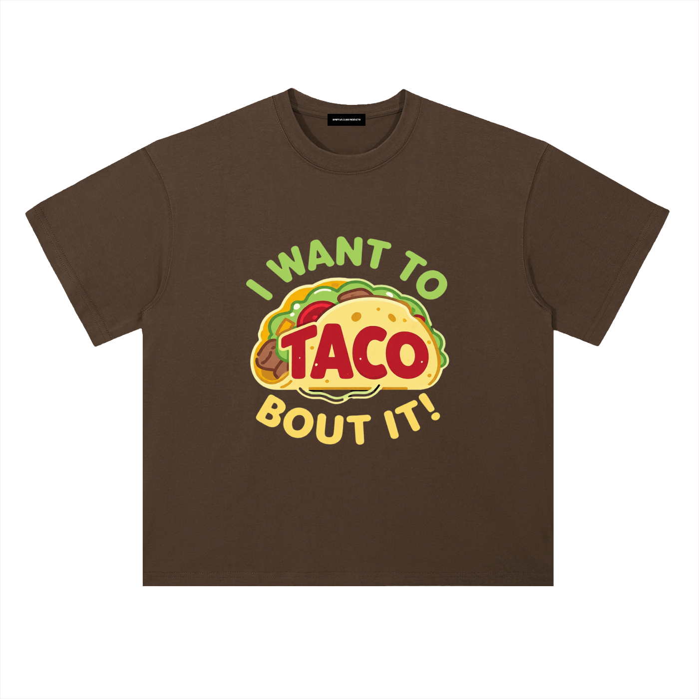 Heavyweight Drop Shoulder Cotton T-Shirt