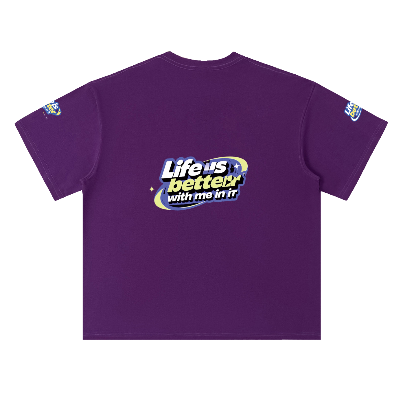 Heavyweight Drop Shoulder Cotton T-Shirt