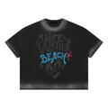 Unisex Boxy Sunfade Vintage Wash T-Shirt