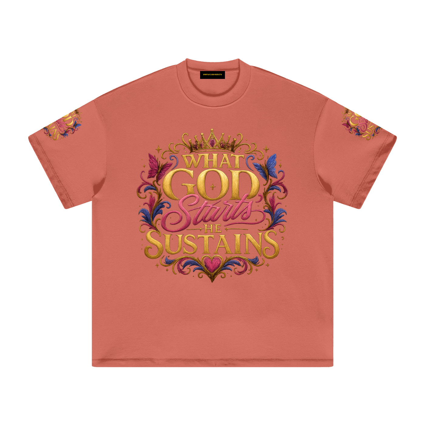 ヘビーウェイトアースカラートレーニングTシャツ