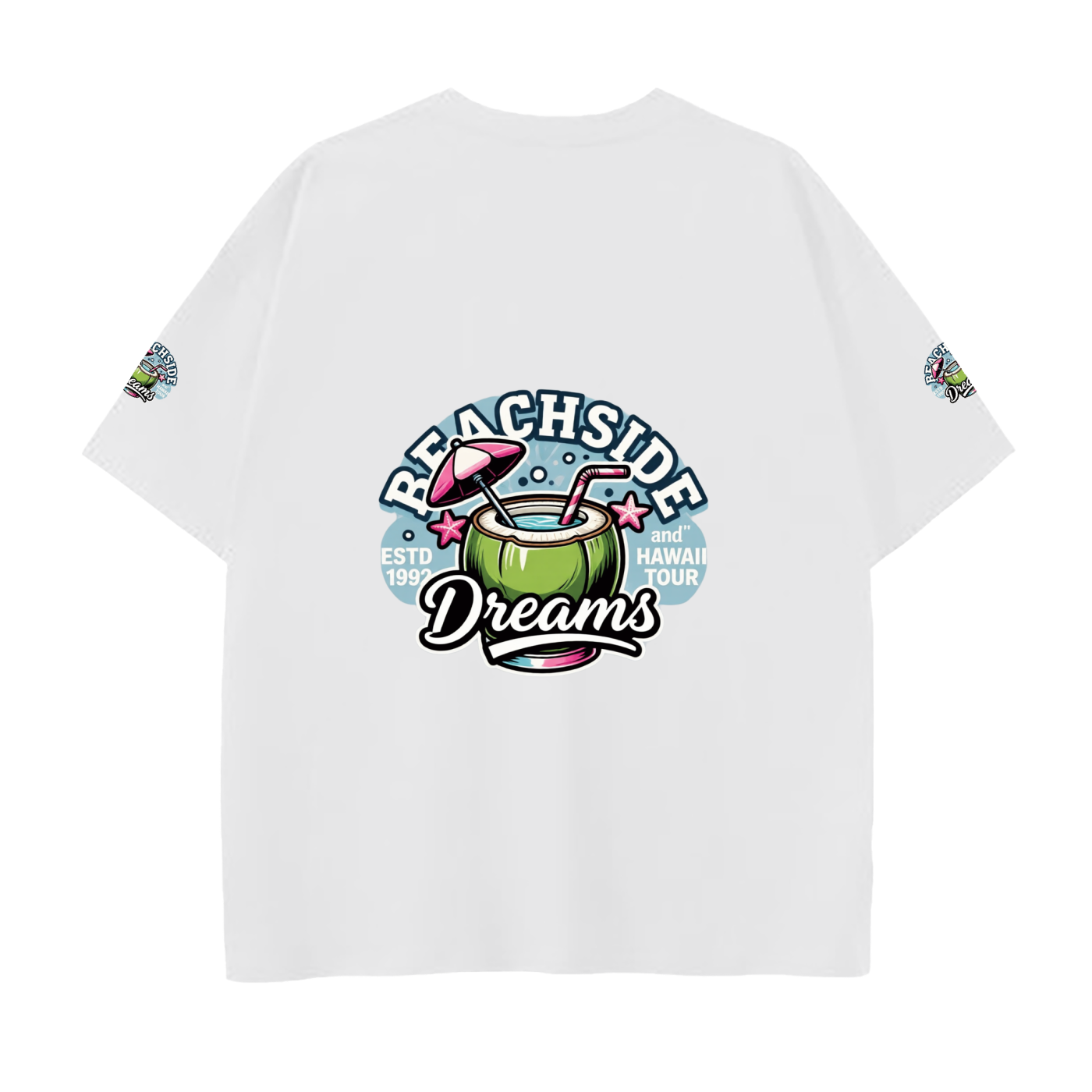 Drop Shoulder Cotton T-Shirt