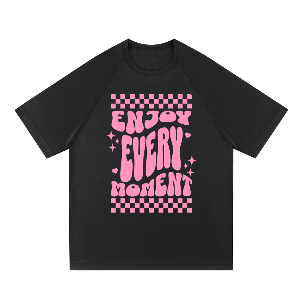 Raglan Sleeve Mesh T-Shirt