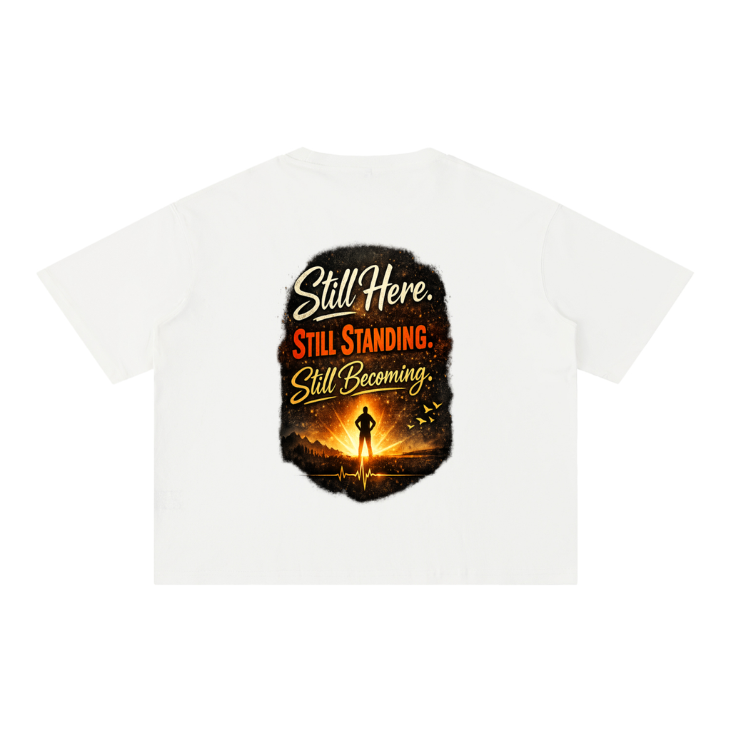 Mineral Wash Boxy Cotton T-Shirt