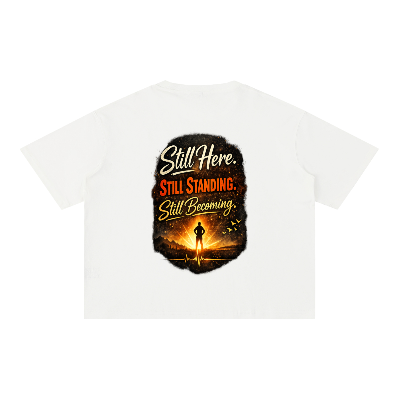 Mineral Wash Boxy Cotton T-Shirt