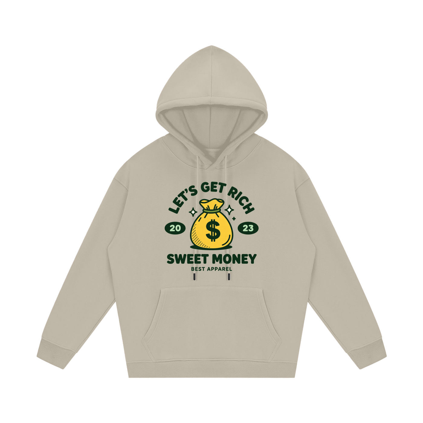 Streetwear Unisex Fleece Hoodie
