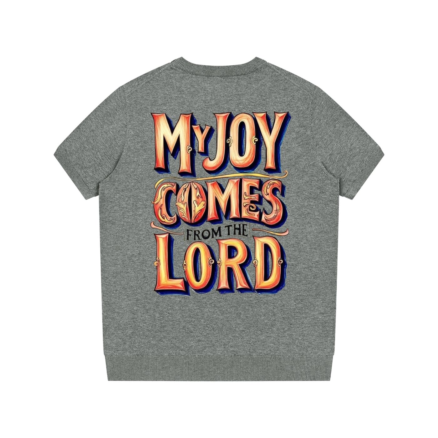 Unisex Crewneck Knit T-Shirt
