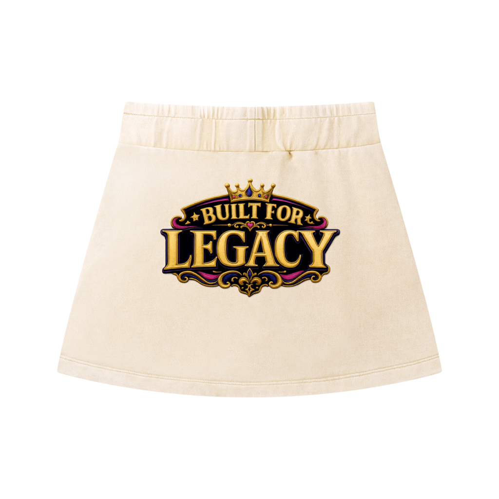 Women's Mineral Wash Mini Skirt