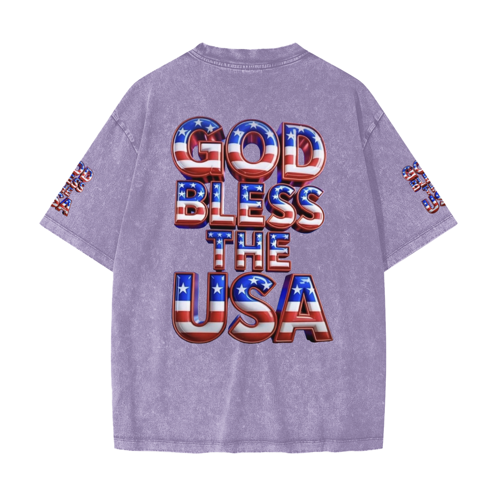 Heavyweight Snow Washed T-Shirt