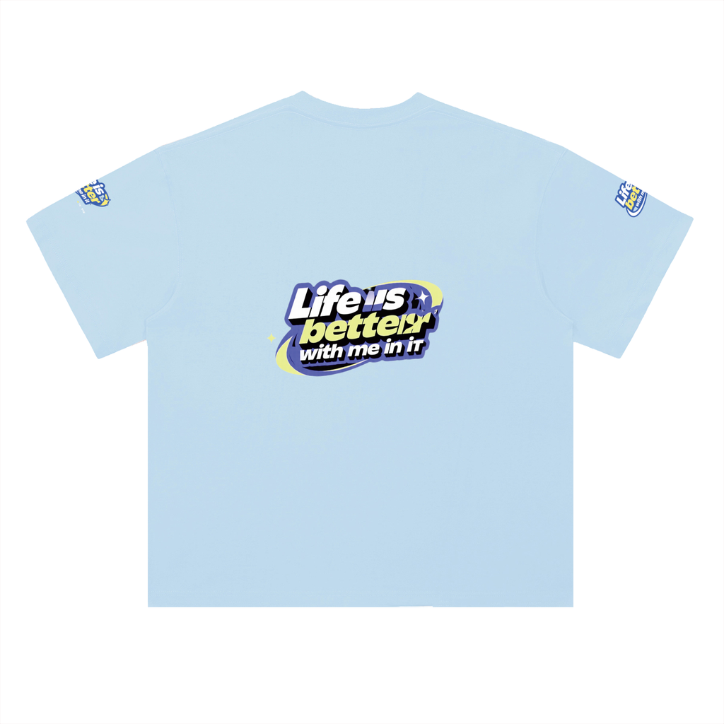 Heavyweight Drop Shoulder Cotton T-Shirt