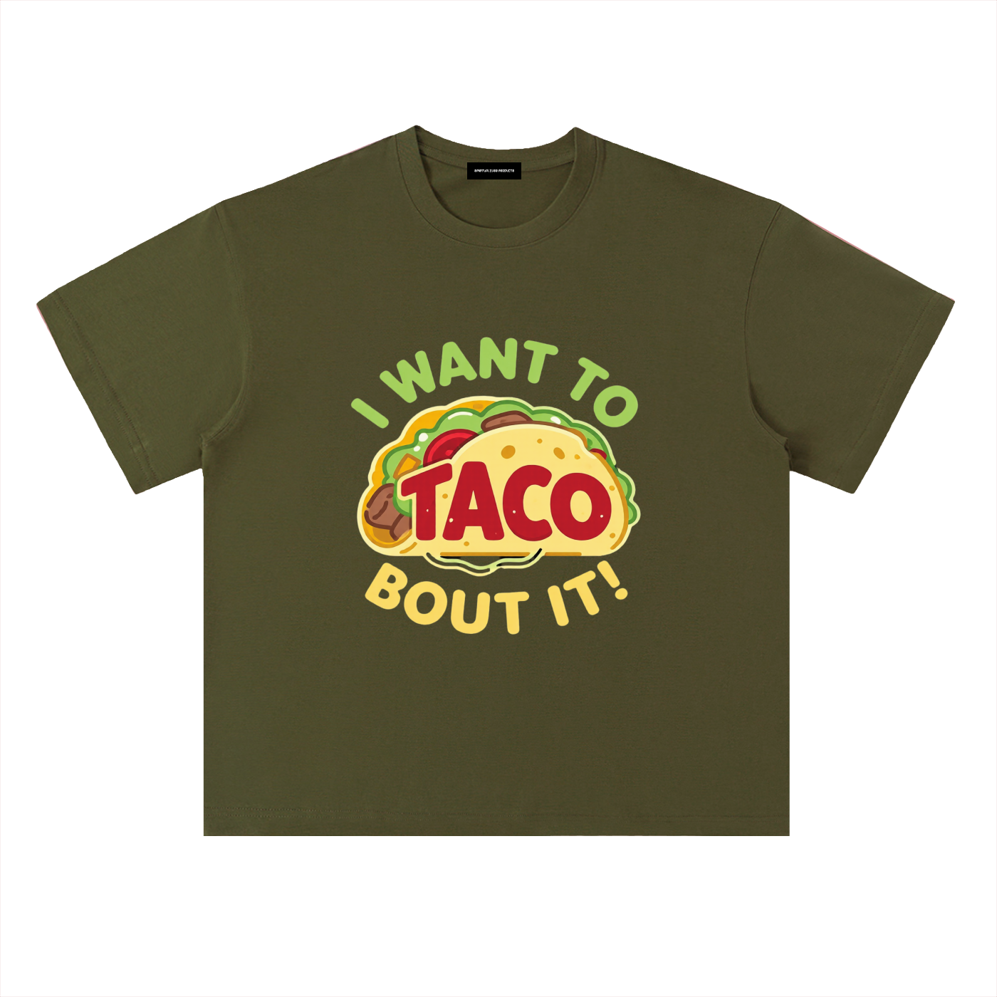 Heavyweight Drop Shoulder Cotton T-Shirt