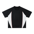 Unisex Color Block Quick-Dry T-Shirt