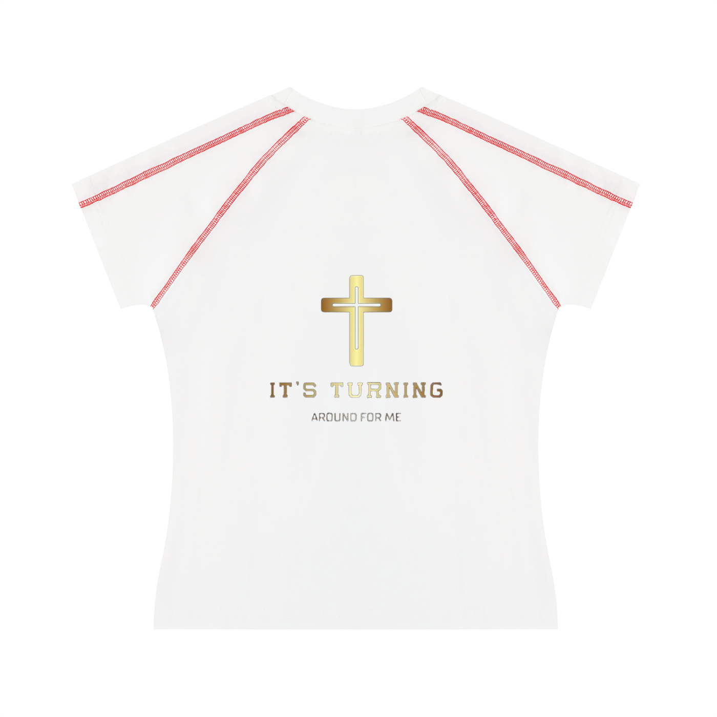 Women's Contrast Stitch Raglan T-Shirt