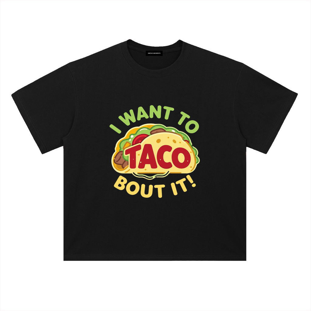 Heavyweight Drop Shoulder Cotton T-Shirt