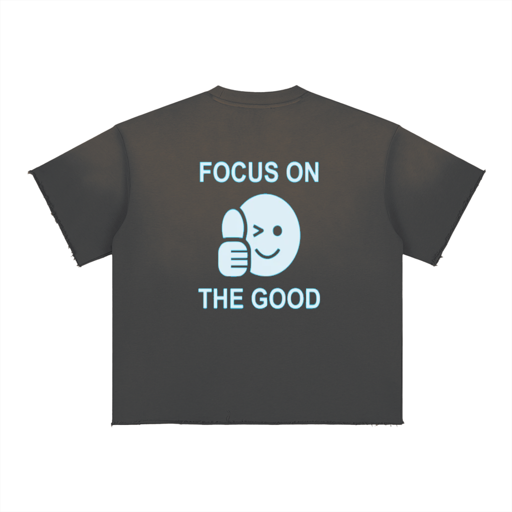 Sun Fade Raw Edge T-Shirt