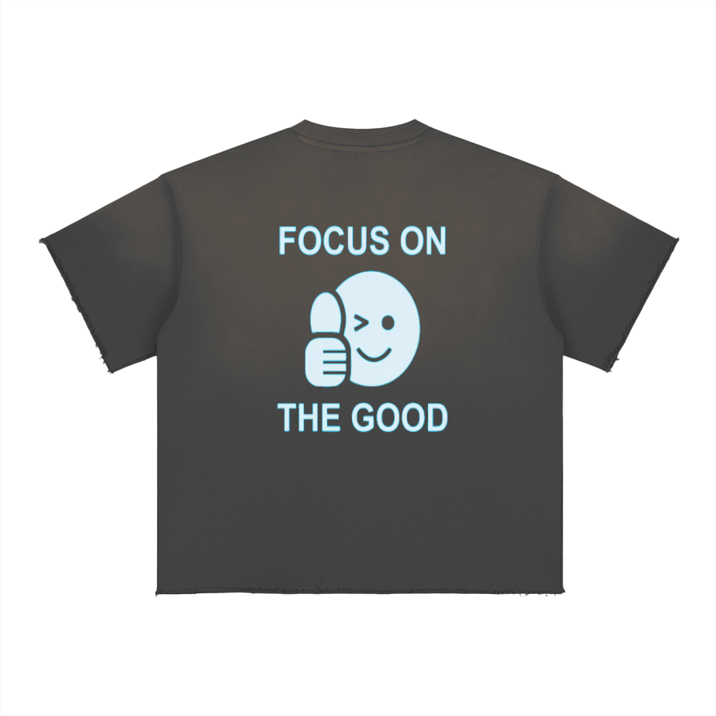 Sun Fade Raw Edge T-Shirt