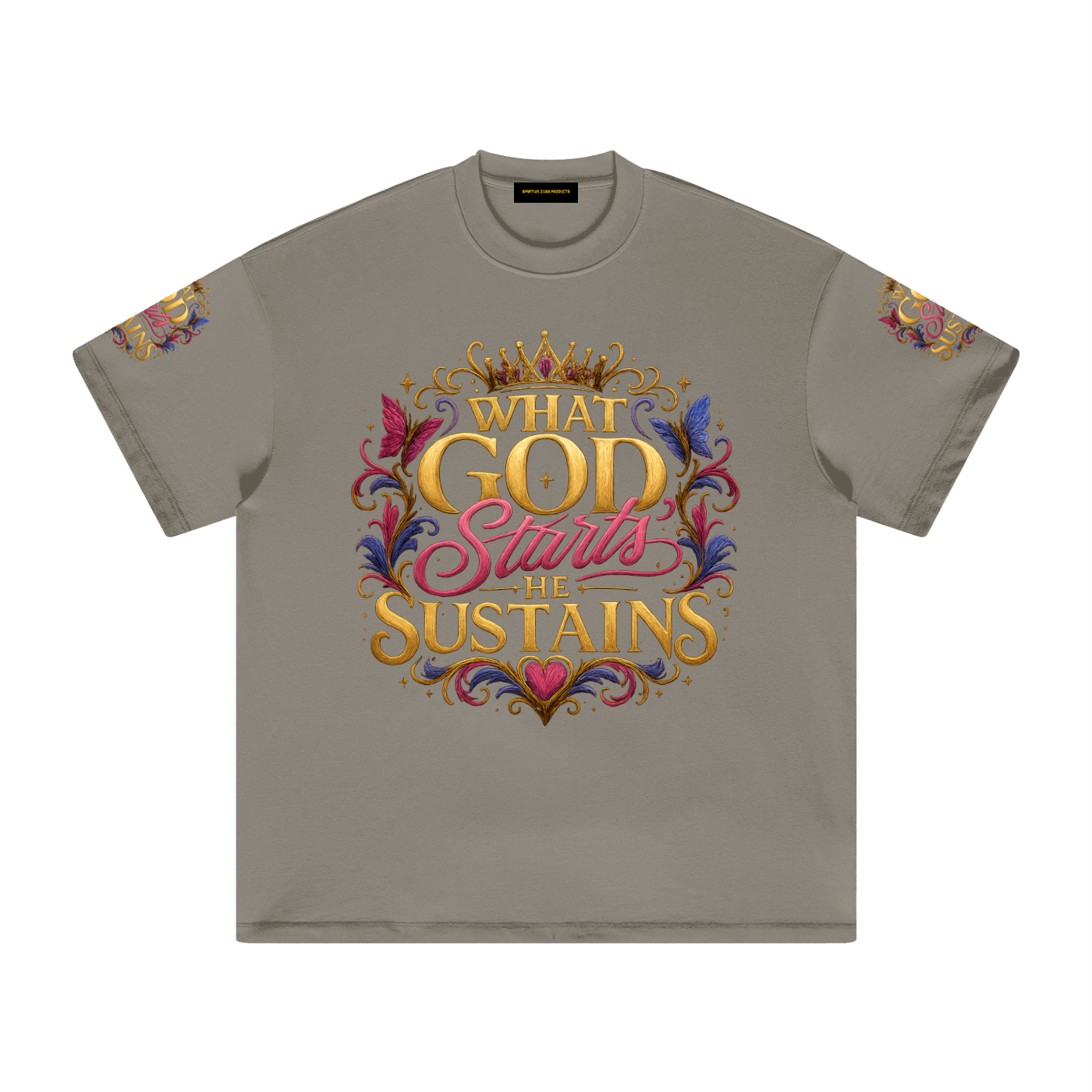 ヘビーウェイトアースカラートレーニングTシャツ