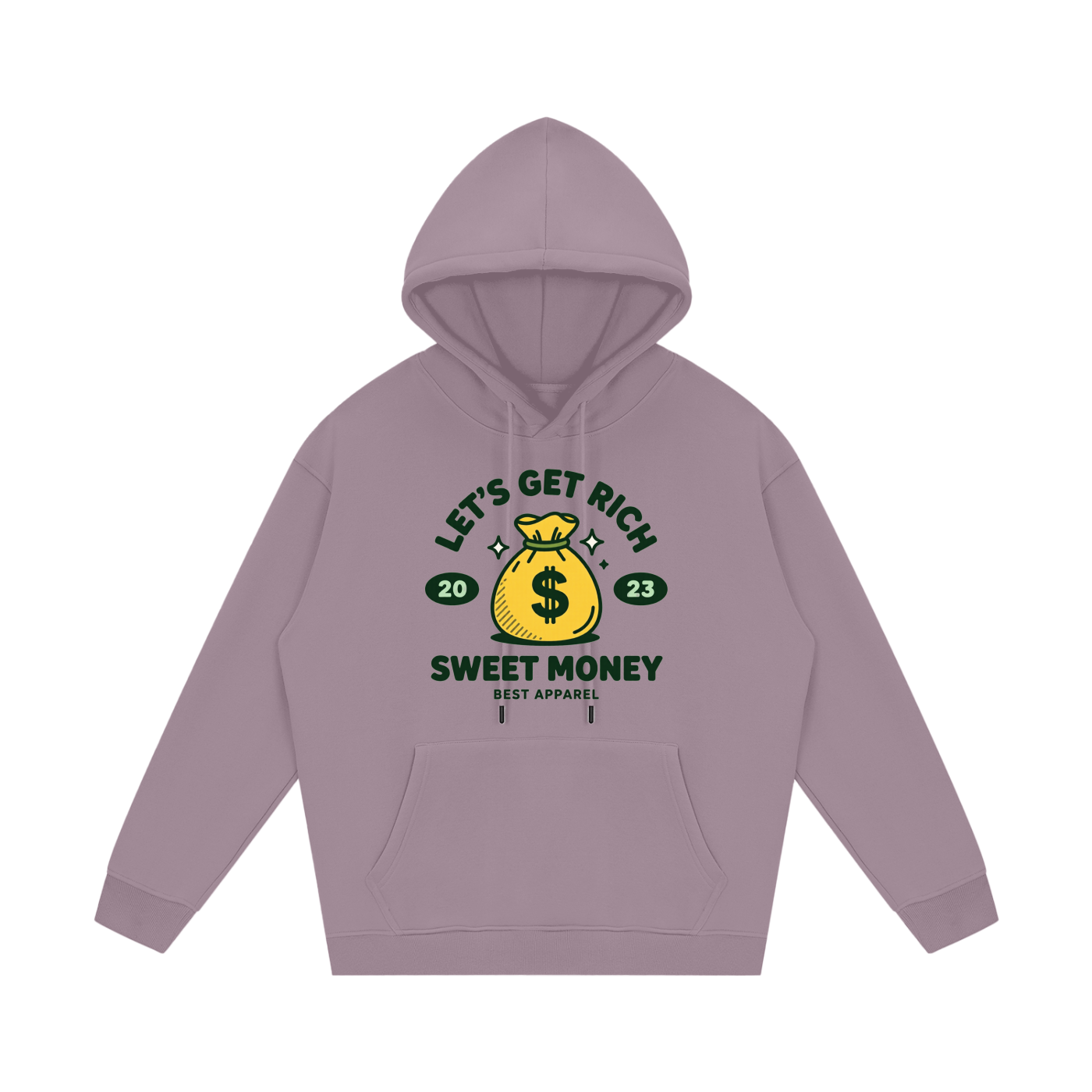 Streetwear Unisex Fleece Hoodie