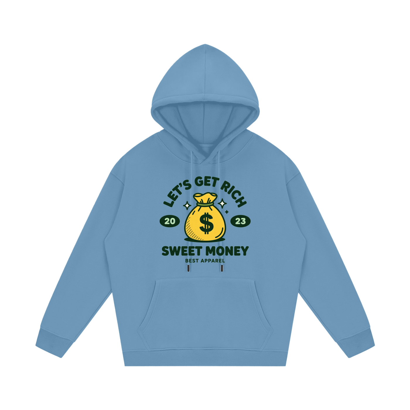 Streetwear Unisex Fleece Hoodie