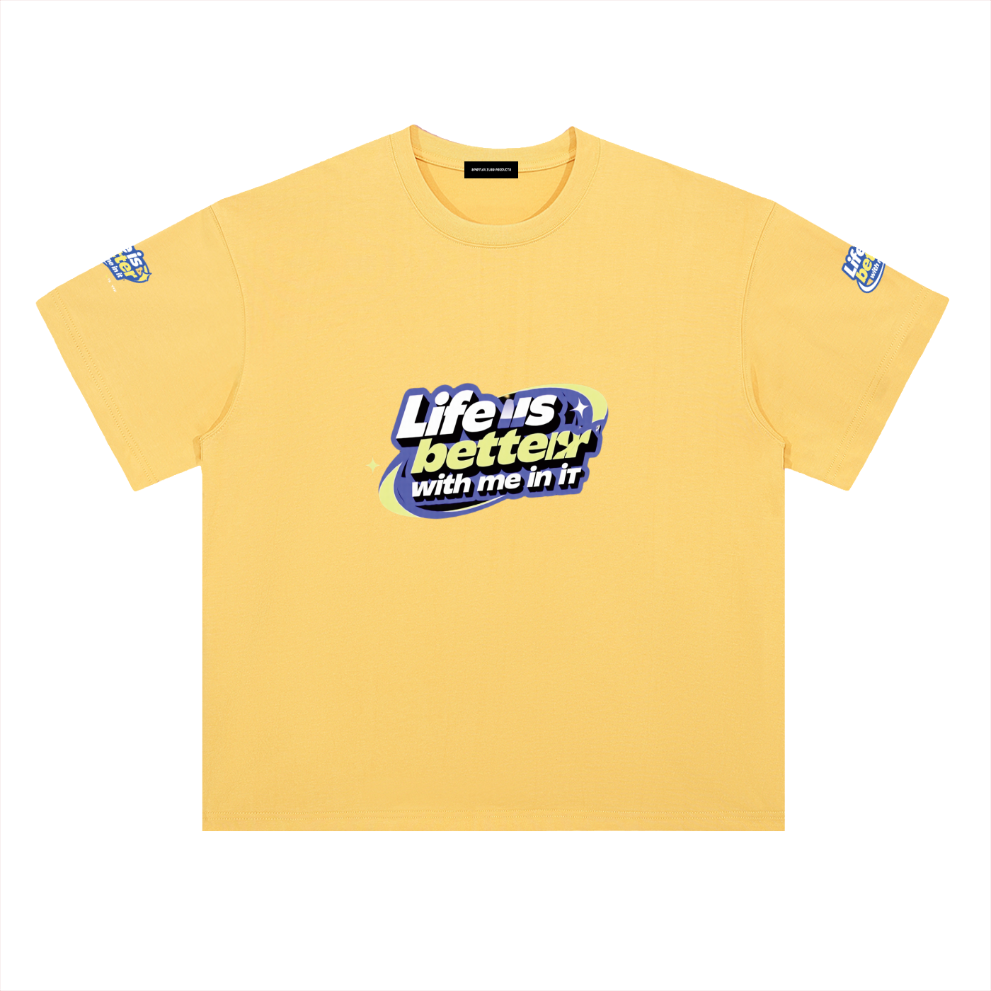 Heavyweight Drop Shoulder Cotton T-Shirt