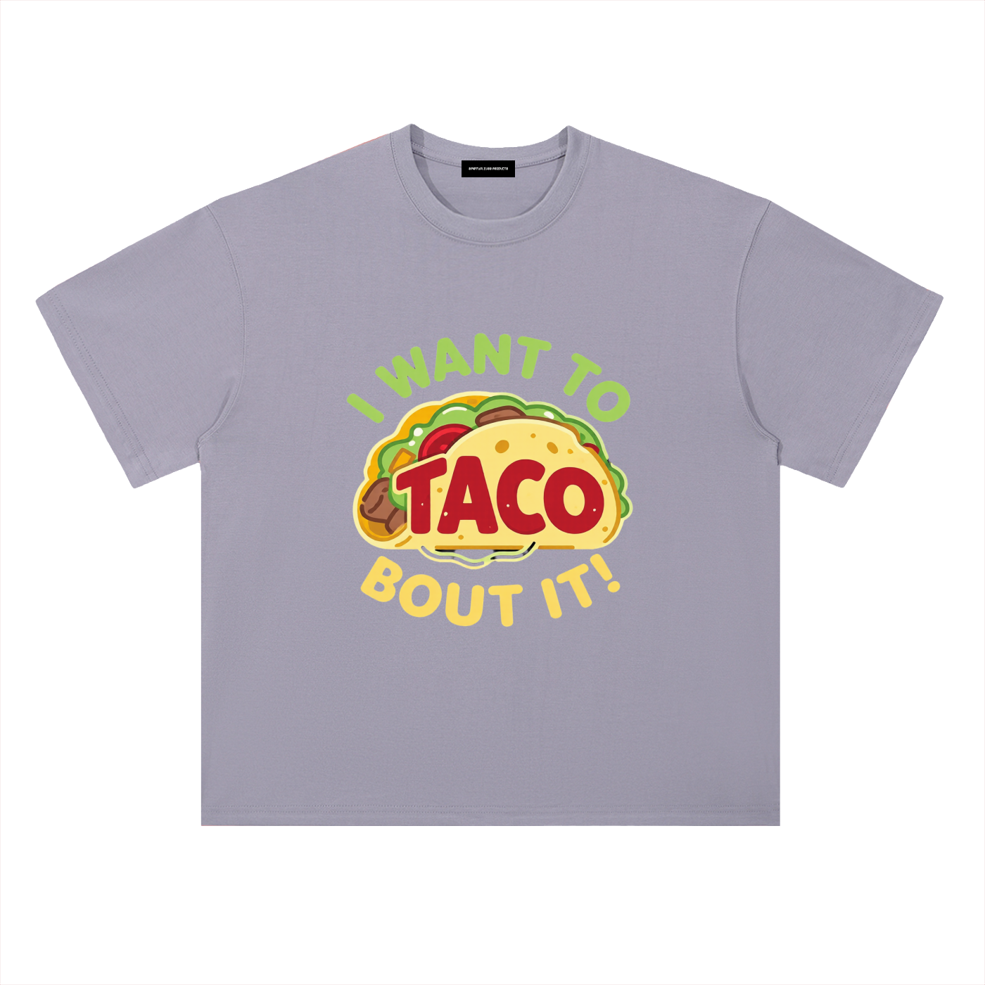 Heavyweight Drop Shoulder Cotton T-Shirt