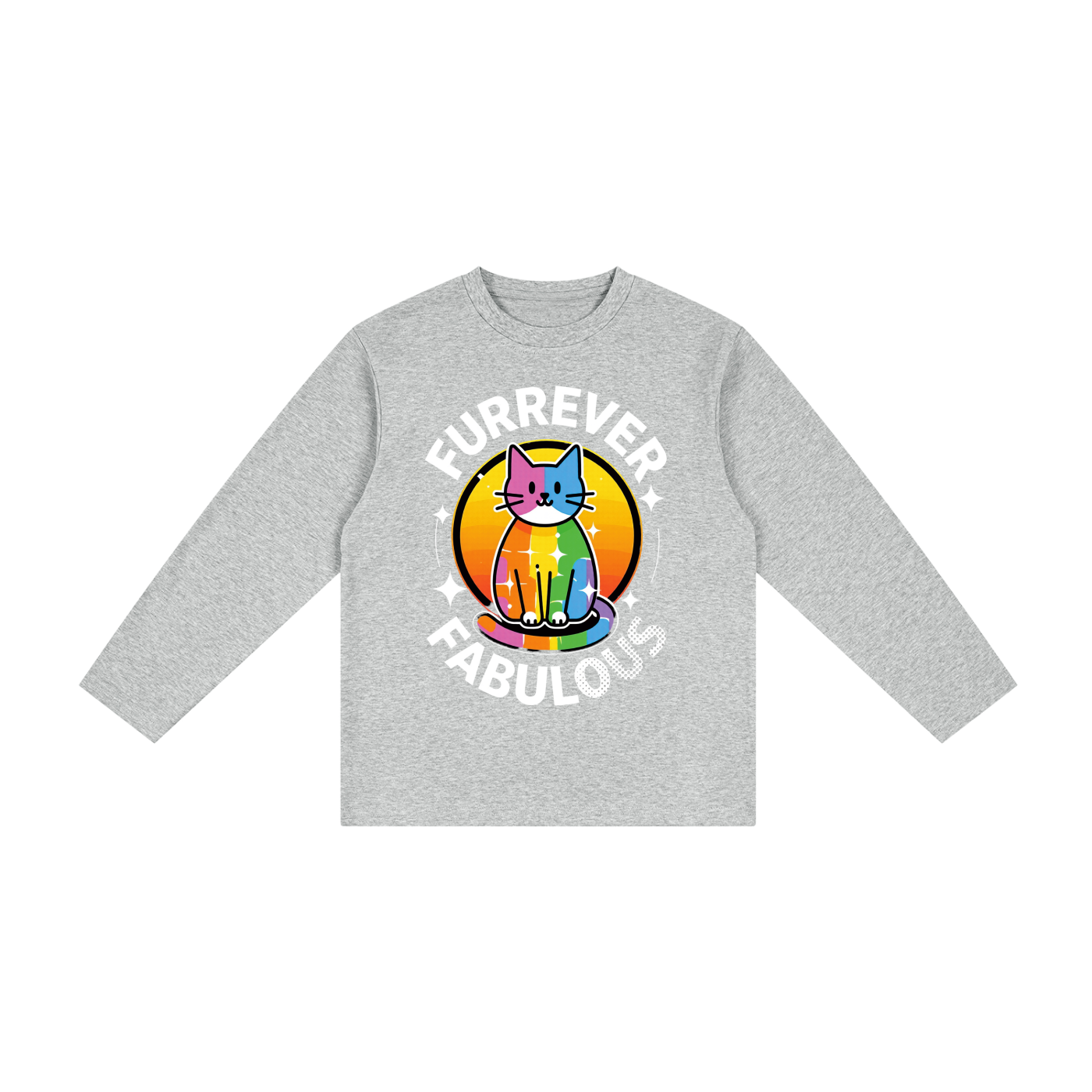 Kid's Drop Shoulder Long Sleeve T-Shirt