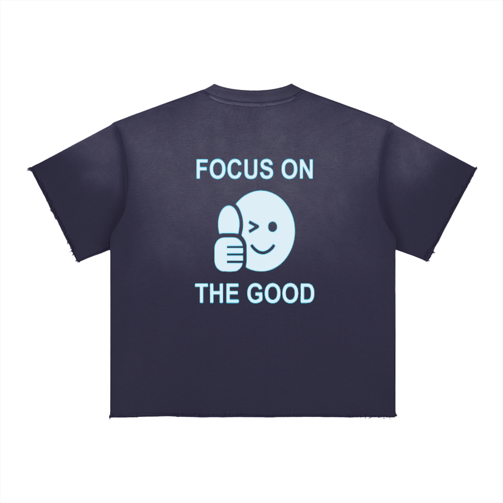Sun Fade Raw Edge T-Shirt