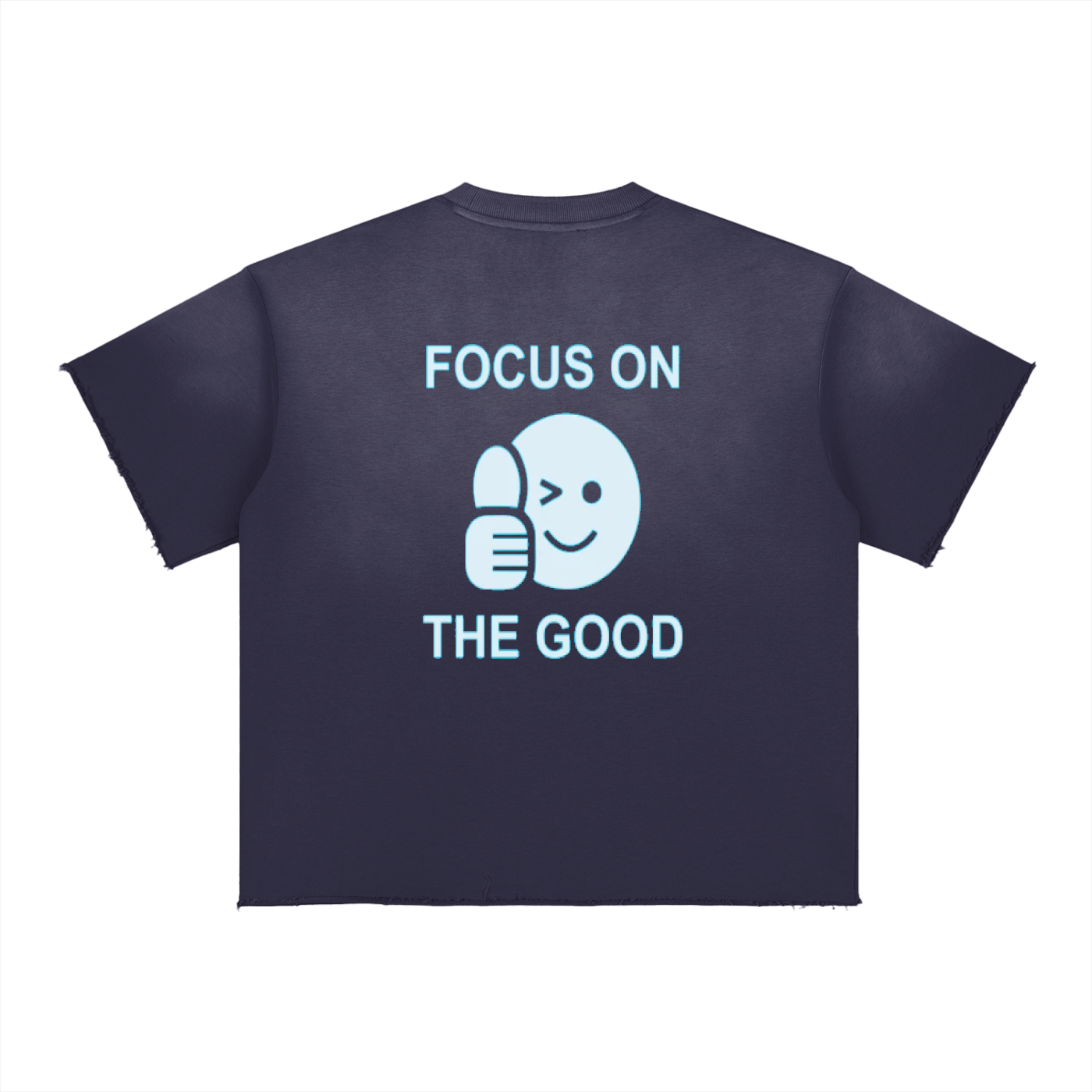 Sun Fade Raw Edge T-Shirt