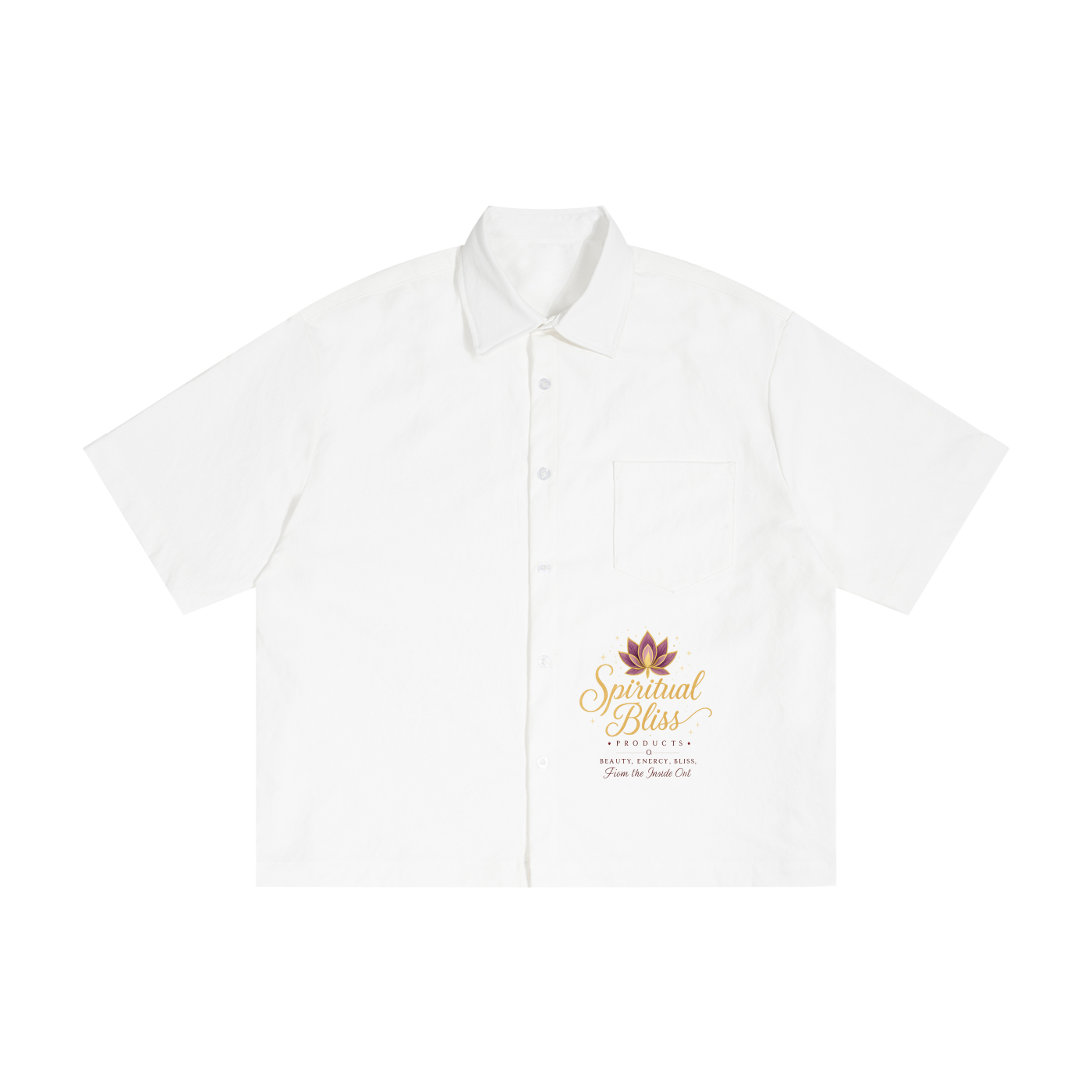Unisex Boxy Heavyweight Short Sleeve Shirt