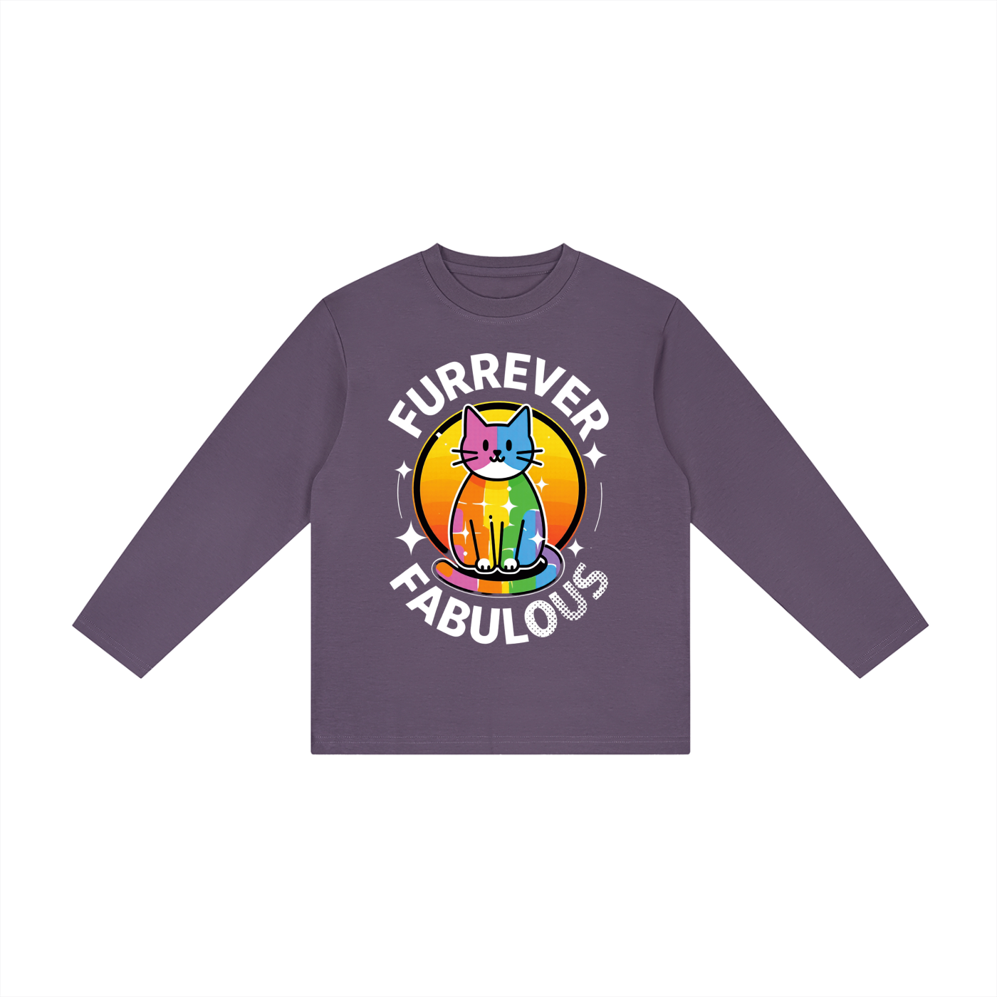 Kid's Drop Shoulder Long Sleeve T-Shirt