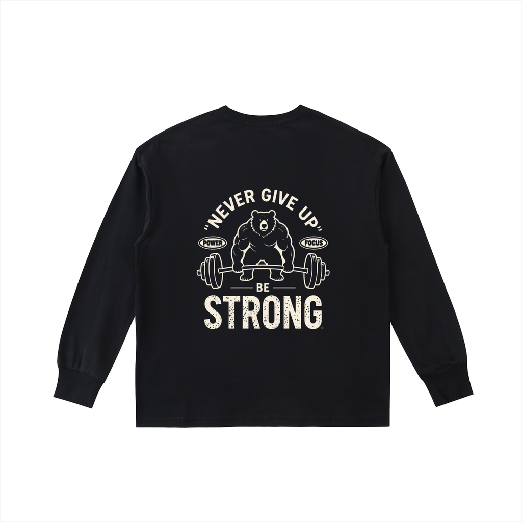 Kids' Quick-Dry Cotton Long-Sleeve Tee