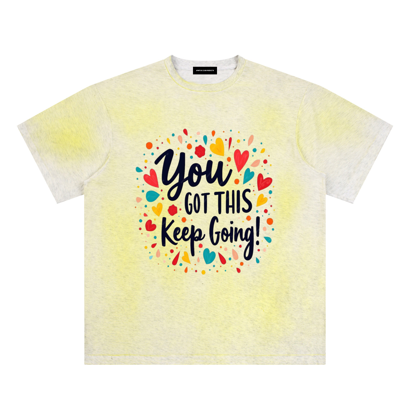 Sun Fade Hand-Painted T-Shirt