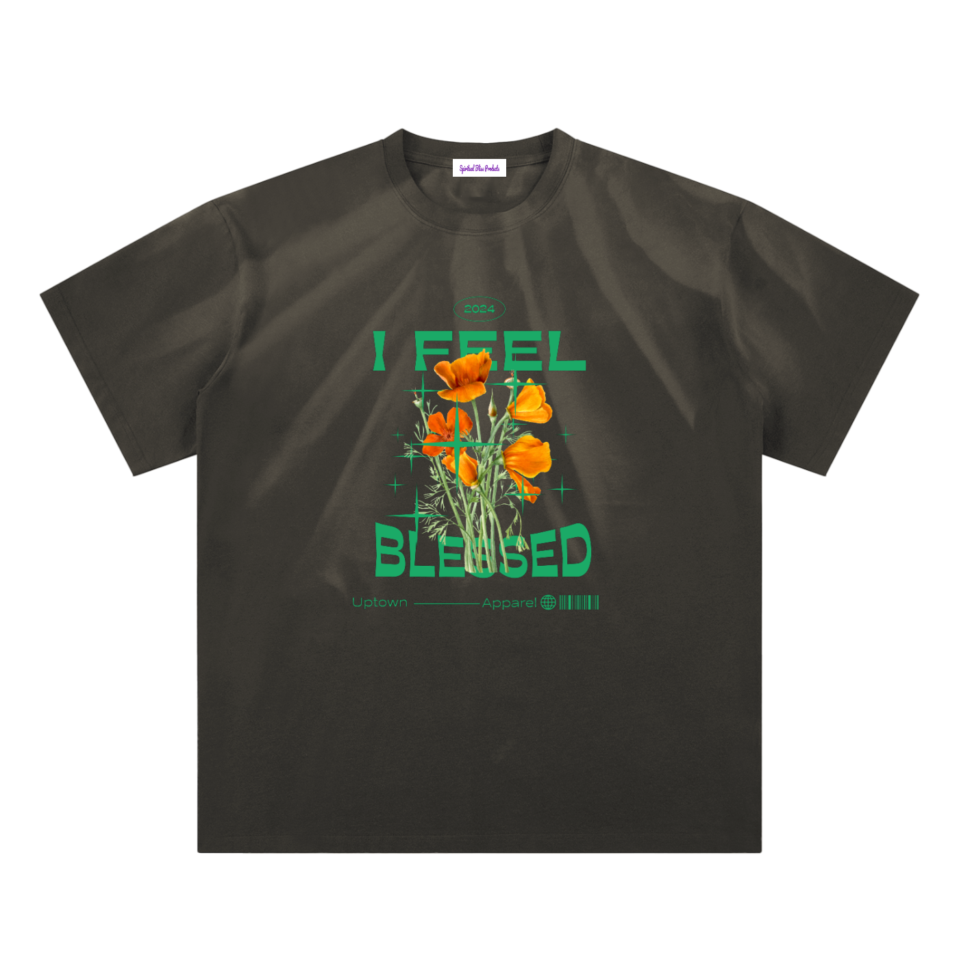 手揉み加工サンフェードTシャツ