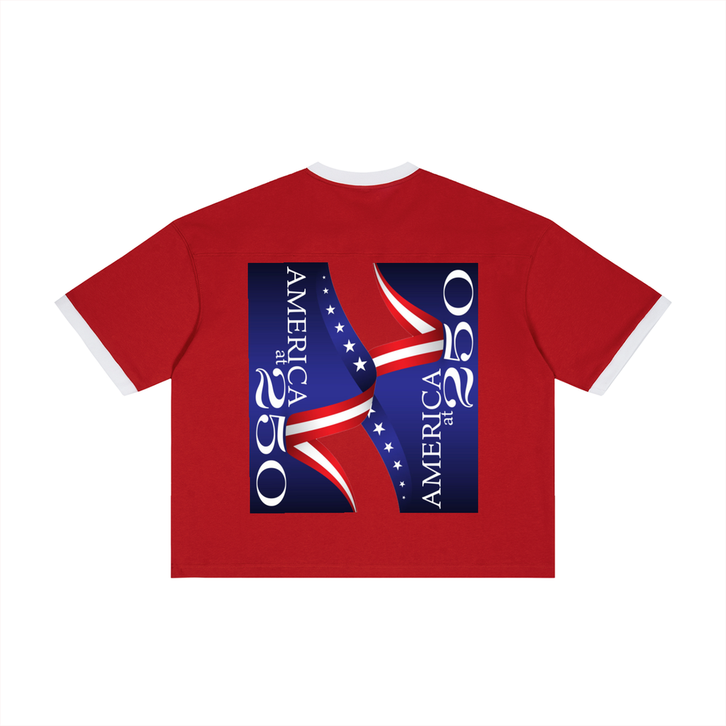 Unisex Color Block Boxy T-Shirt