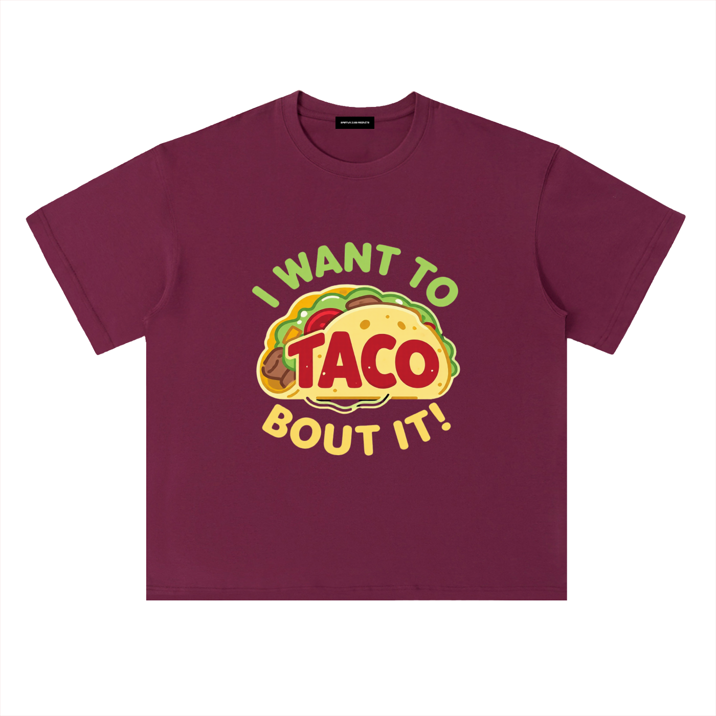 Heavyweight Drop Shoulder Cotton T-Shirt