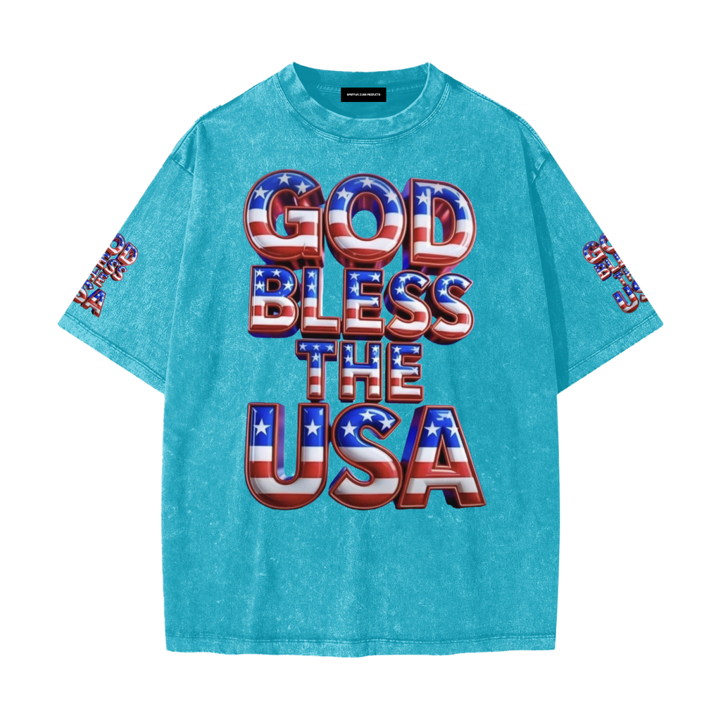 Heavyweight Snow Washed T-Shirt